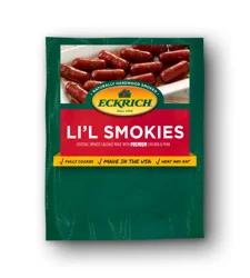 Eckrich Cocktail Smoked Sausage, Li'l Smokies, 14oz