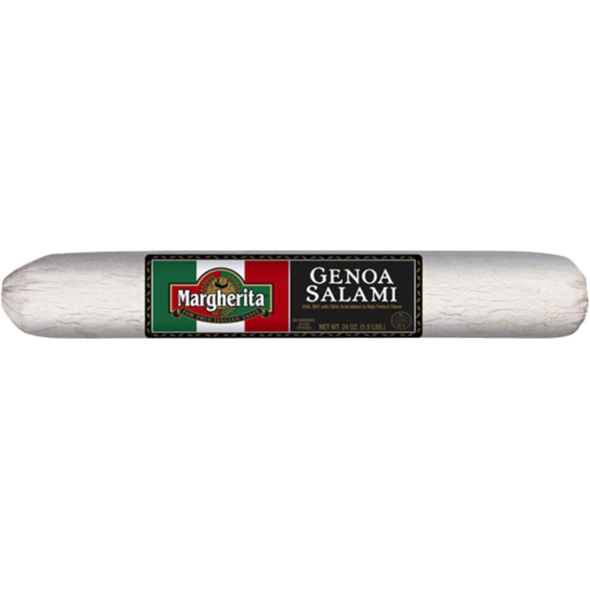 slide 1 of 1, Margherita Genoa Salami Stick, 24 oz., 24 oz