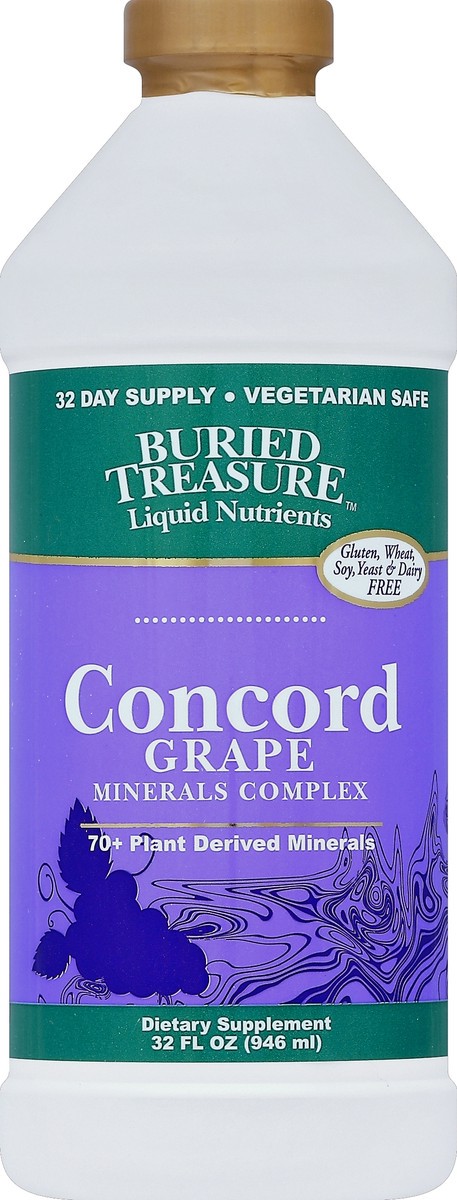 slide 2 of 2, Buried Treasures Grape Liquid Minerals, 32 oz