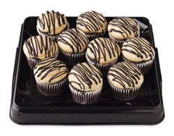 Cupcakes Caramel Iced 10ct