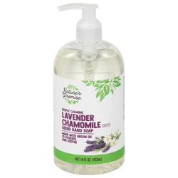 Nature's Promise Beauty Argan Oil Hand Wash Relaxing Lavender Chamomile