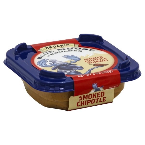 slide 1 of 1, Blue Moose of Boulder Smoked Chipotle Hummus, 8 oz