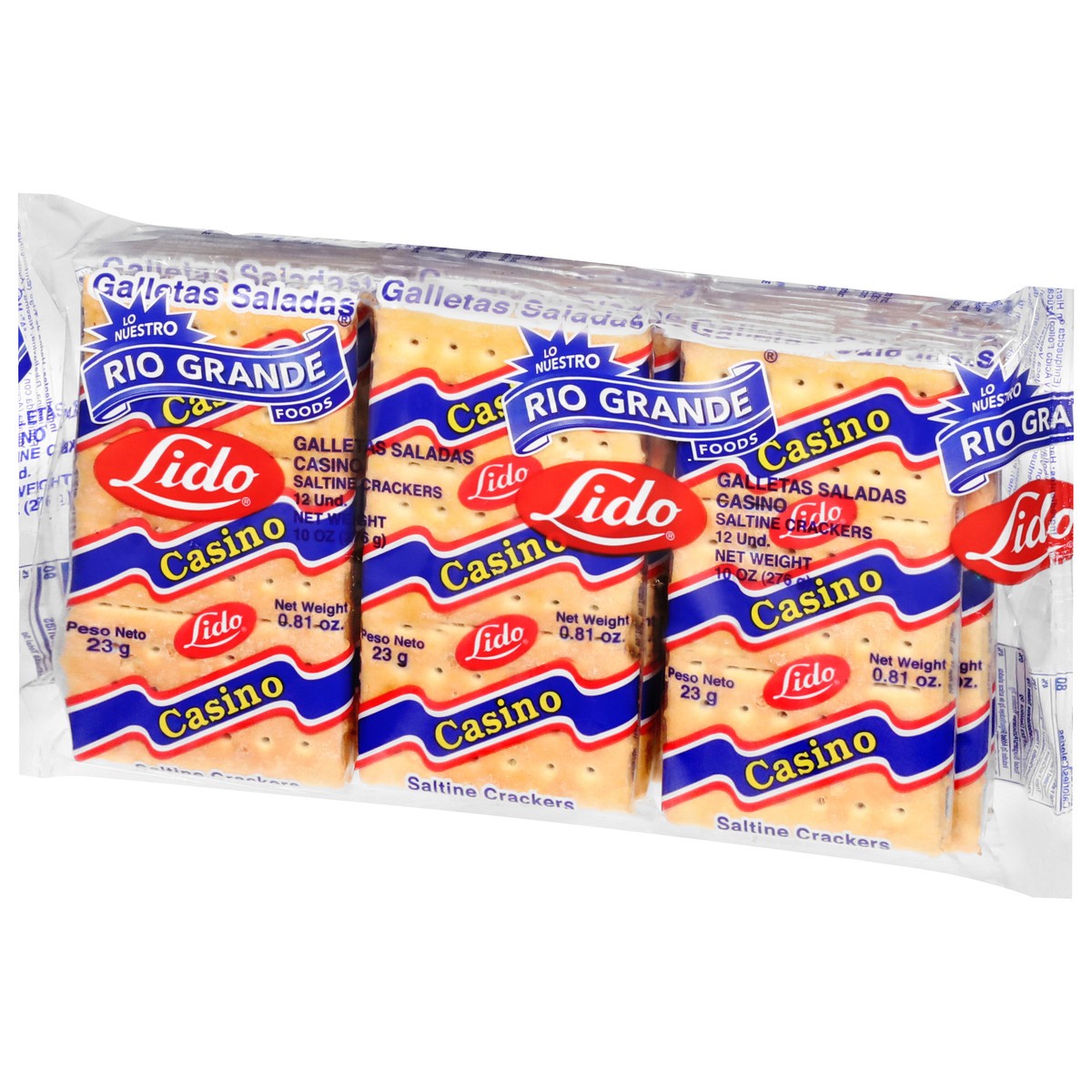 slide 5 of 12, Rio Grande Lido Saltine Crackers 12 ea, 