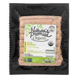 Nature's Promise Organic Apple Chicken Breakfast Sausage Links - 14 ct