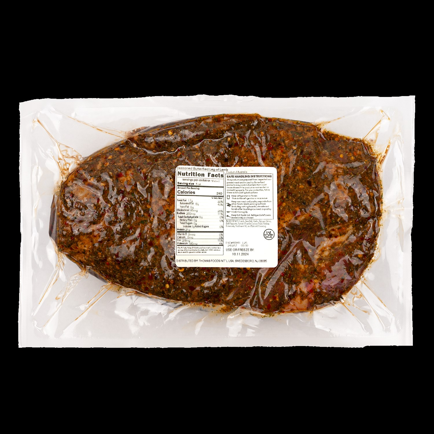 slide 2 of 2, FRESH FROM MEIJER Rosemary & Garlic Butterflied Leg Of Lamb, 1 ct