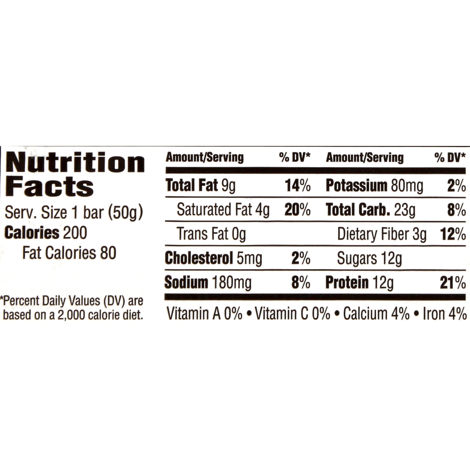 slide 5 of 6, PowerBar Peanut Butter Caramel Triple Threat Bar, 1.76 oz