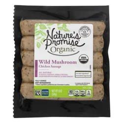 Nature's Promise Organic Wild Mushroom Chicken Sausage - 5 ct
