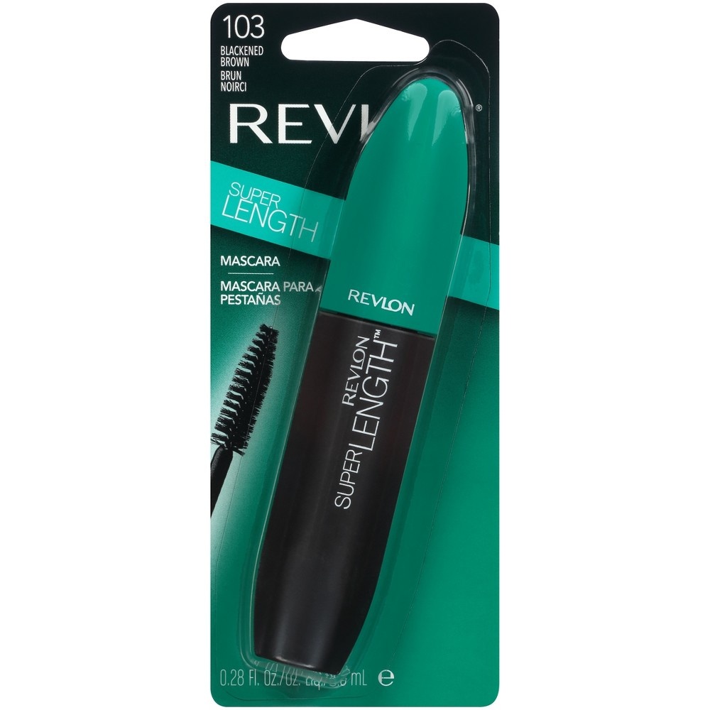 slide 4 of 5, Revlon Super Length 103 Blackened Brown Mascara, 1 ct