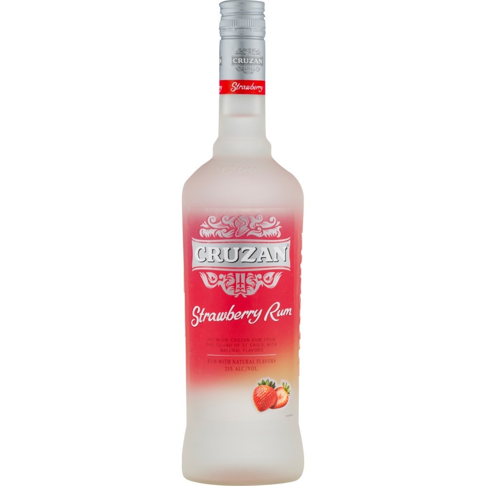 slide 1 of 1, Cruzan Strawberry Rum, 750 ml