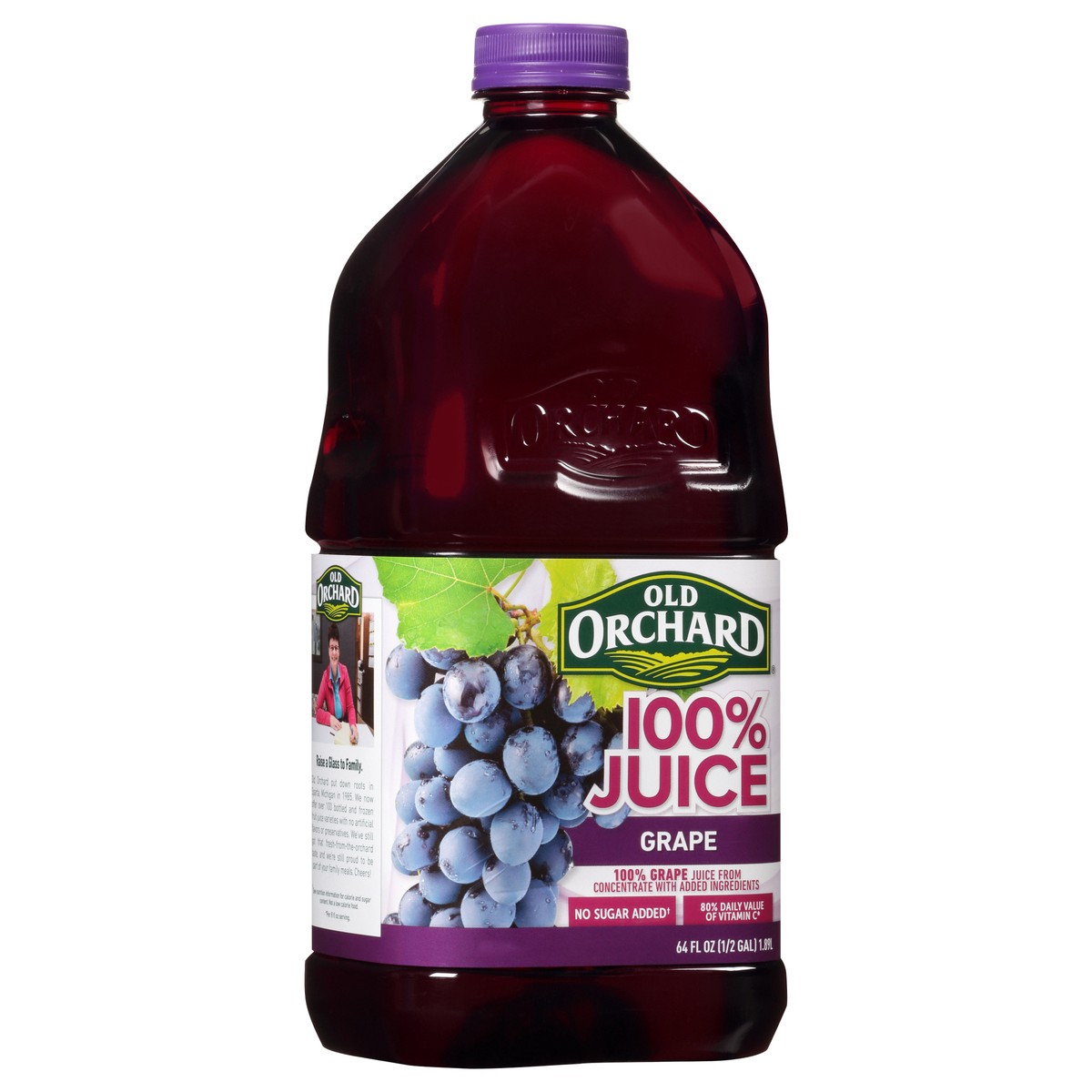 slide 7 of 9, Old Orchard 100% Juice Grape Juice - 64 fl oz, 64 fl oz