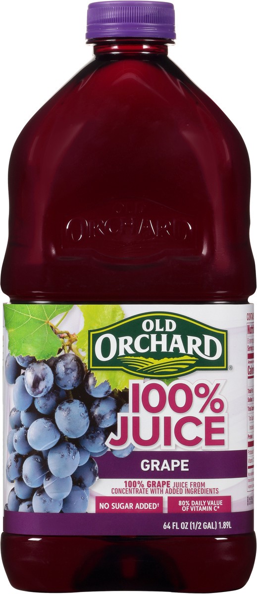 slide 4 of 9, Old Orchard 100% Juice Grape Juice - 64 fl oz, 64 fl oz