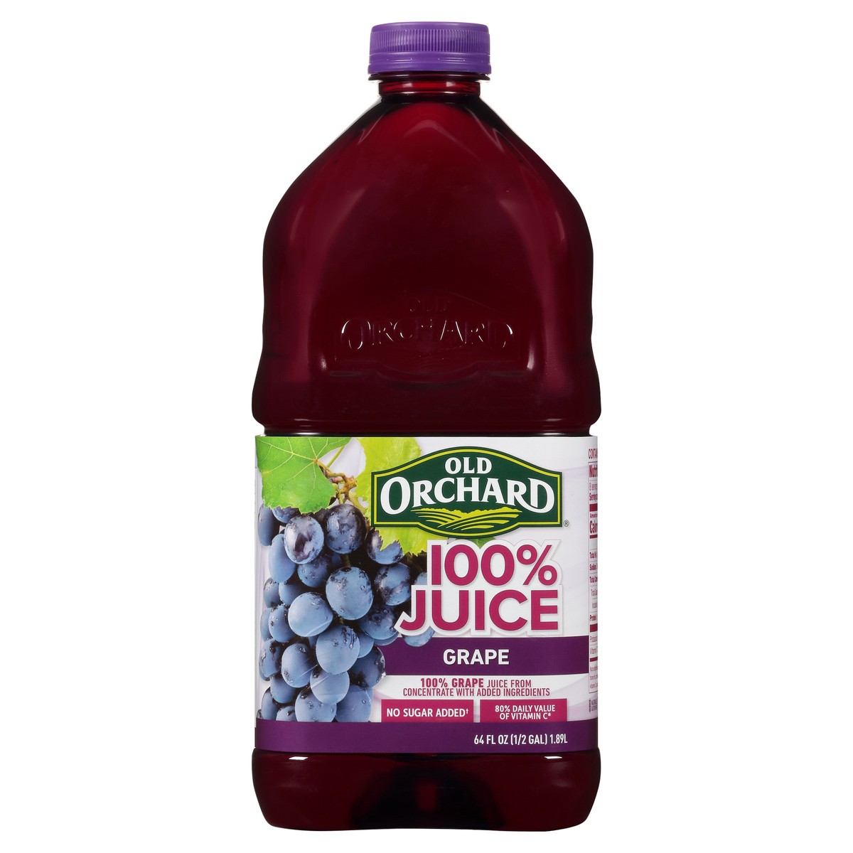 slide 1 of 9, Old Orchard 100% Juice Grape Juice - 64 fl oz, 64 fl oz