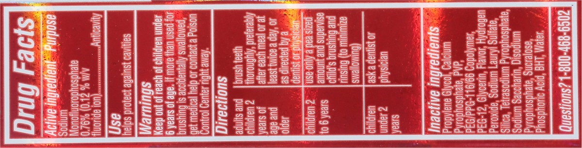 slide 4 of 9, Colgate Travel Size Optic White Advanced Hydrogen Peroxide Toothpaste, Sparkling White, 0.75 oz