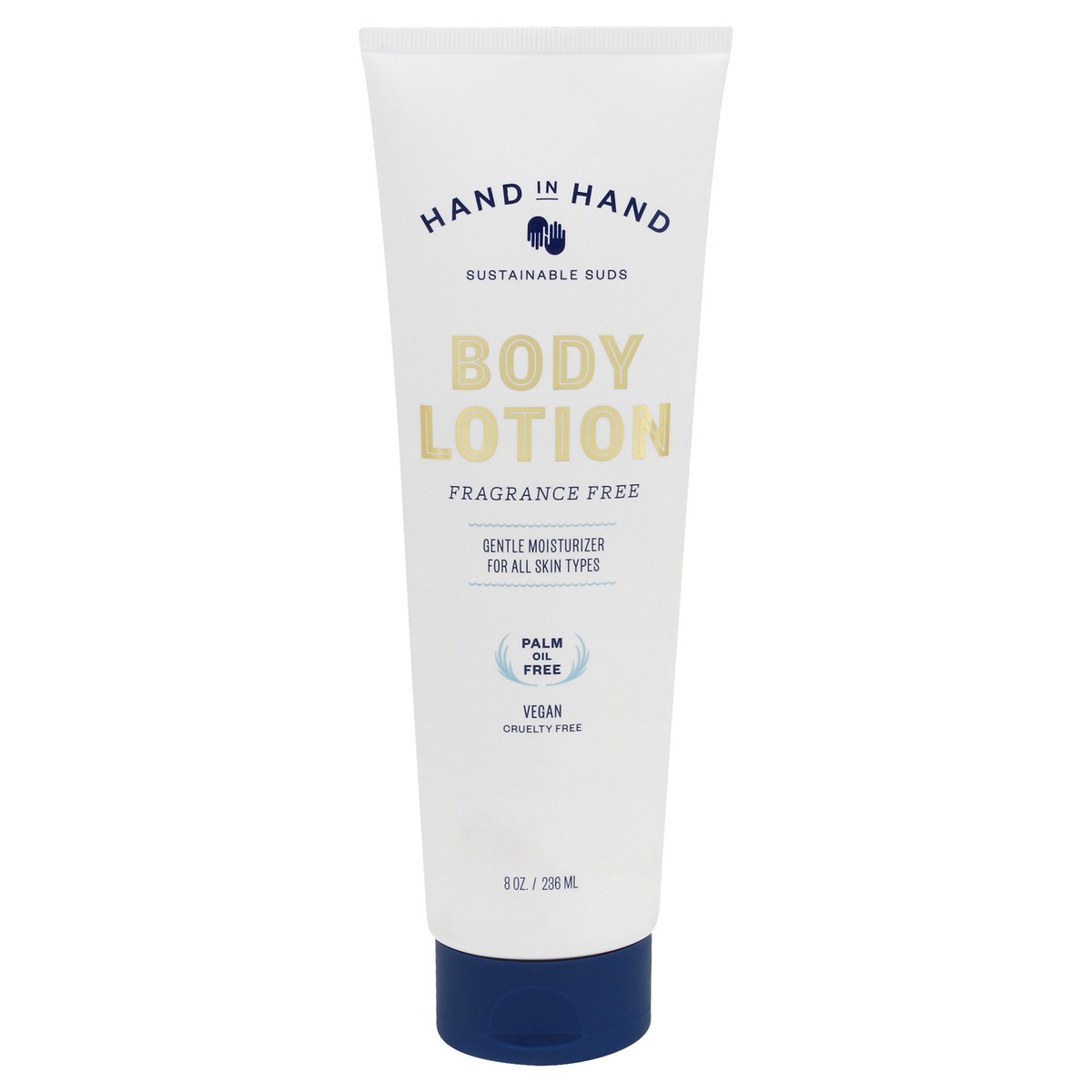 slide 1 of 12, Hand in Hand Body Lotion 8 oz, 8 oz