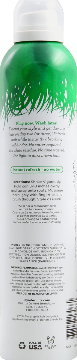 slide 3 of 7, Not Your Mother's Medium Light to Dark Brown Tinted Dry Shampoo 7 oz, 7 oz