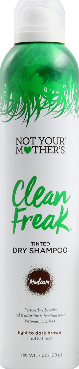 slide 4 of 7, Not Your Mother's Medium Light to Dark Brown Tinted Dry Shampoo 7 oz, 7 oz