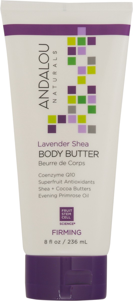 slide 7 of 9, Andalou Naturals Lavender Shea Body Butter, 8 oz