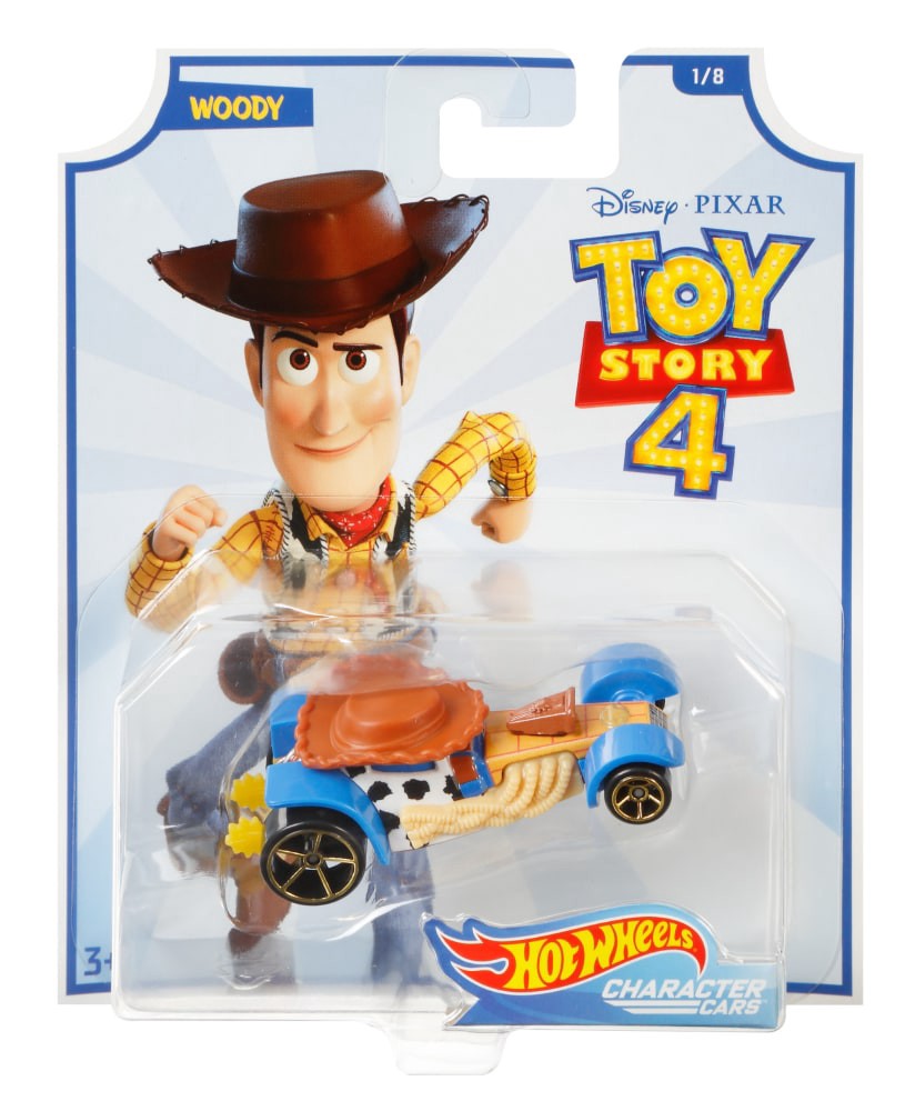 slide 1 of 6, Mattel Hot Wheels Disney Pixar Toy Story 4 Woody Vehicle, 1 ct