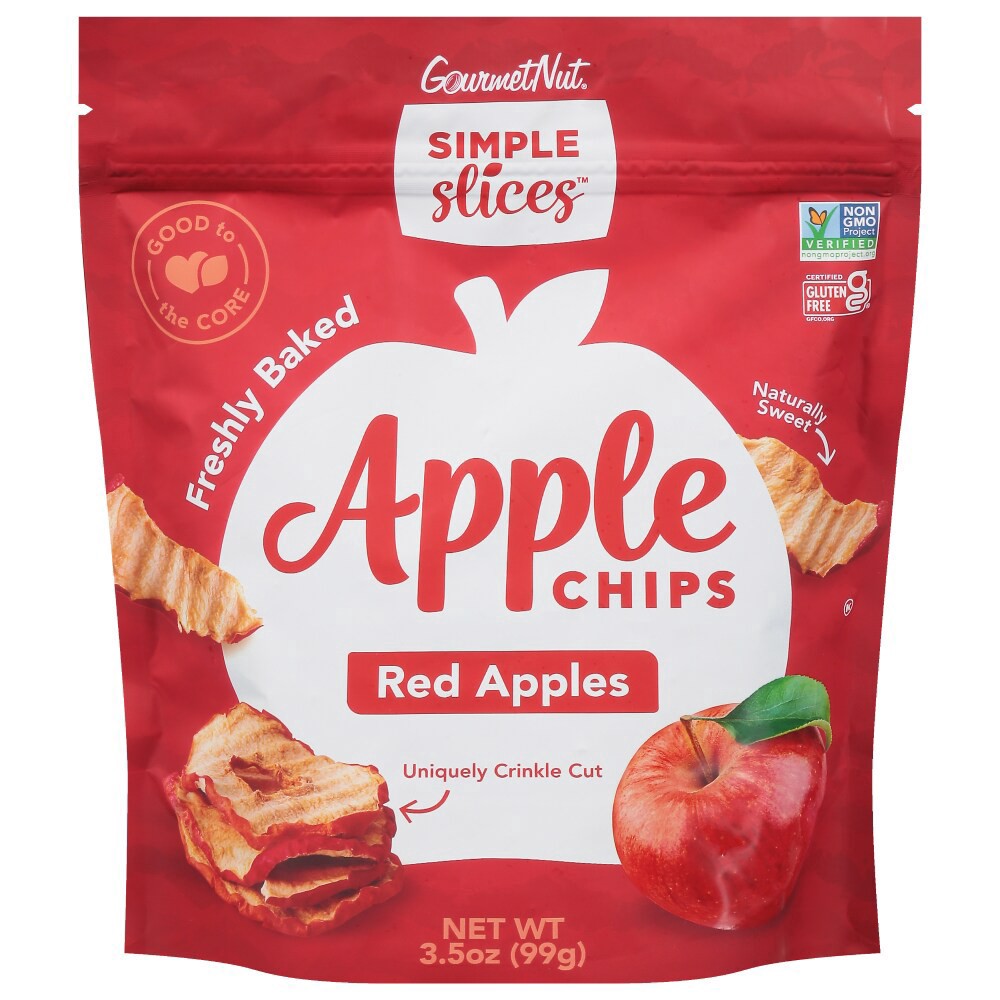 slide 2 of 2, Gourmet Nut Simple Slices - 3.5oz Red Apple, 3.5 oz