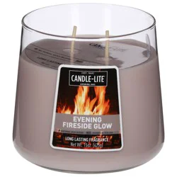 Candle-Lite Evening Fireside Glow Candle 1 ea