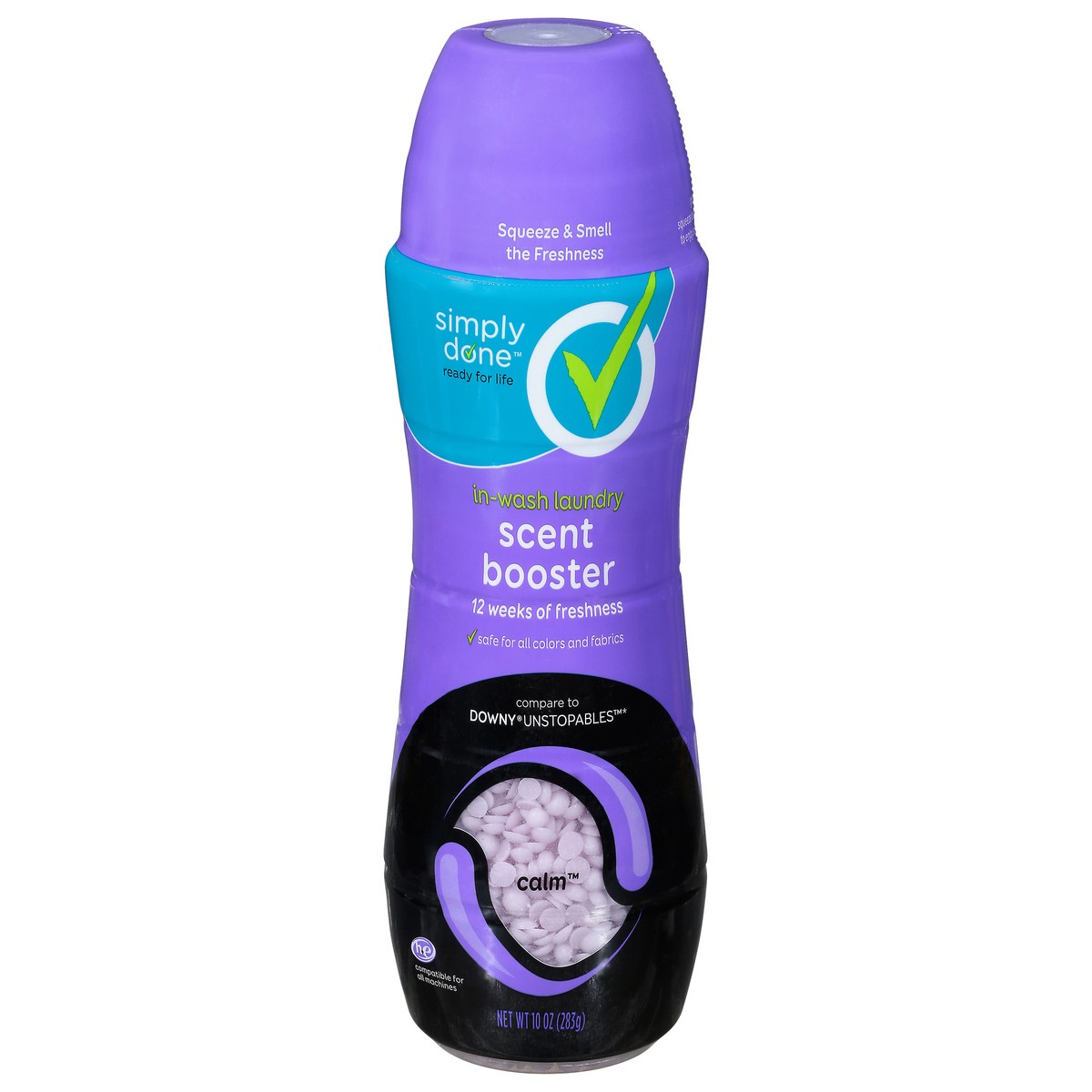slide 5 of 15, Simply Done In-Wash Laundry Calm Scent Booster 10 oz, 10 oz