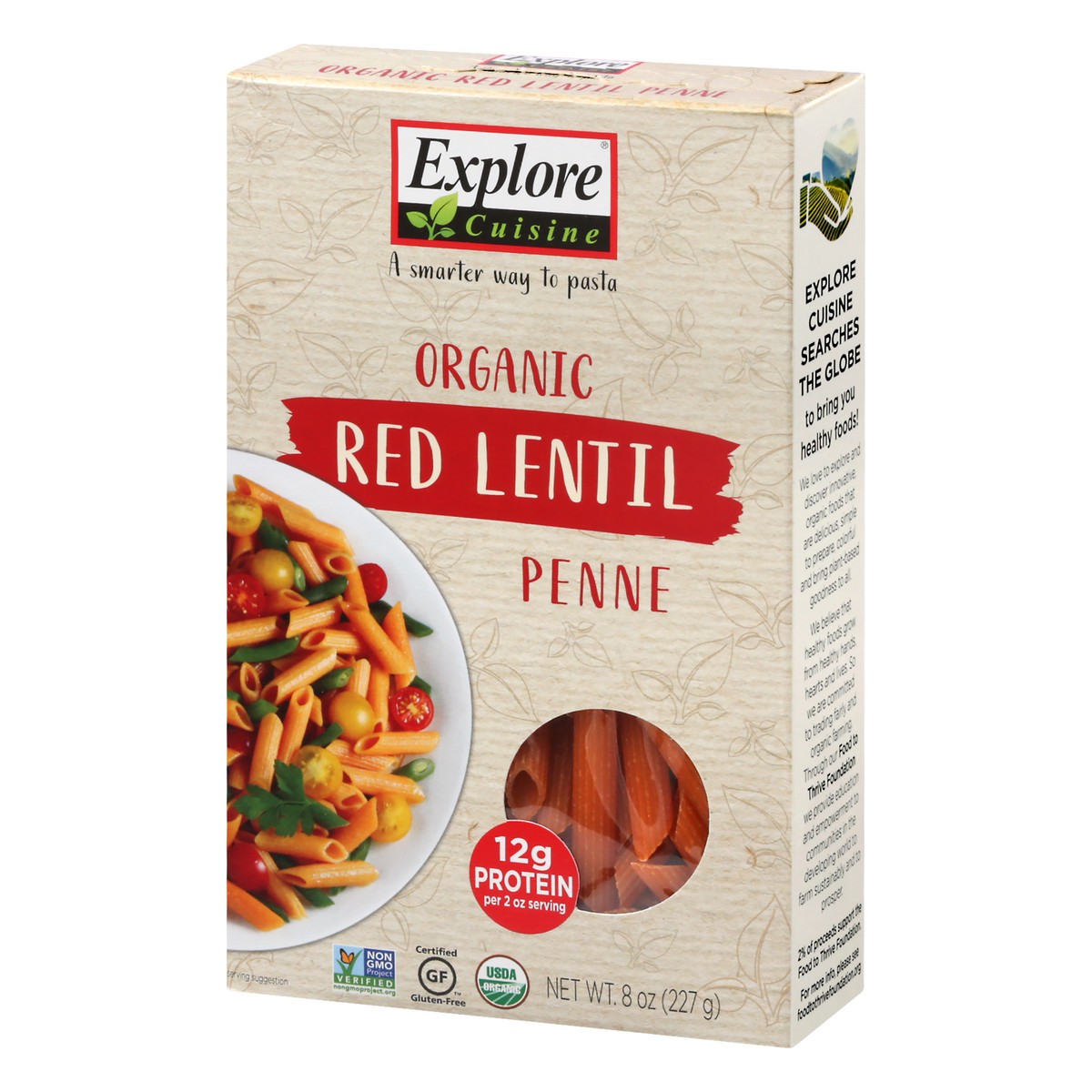 slide 3 of 9, Explore Cuisine Ezplore Cuisine Pasta Red Lentil Pen, 8 oz