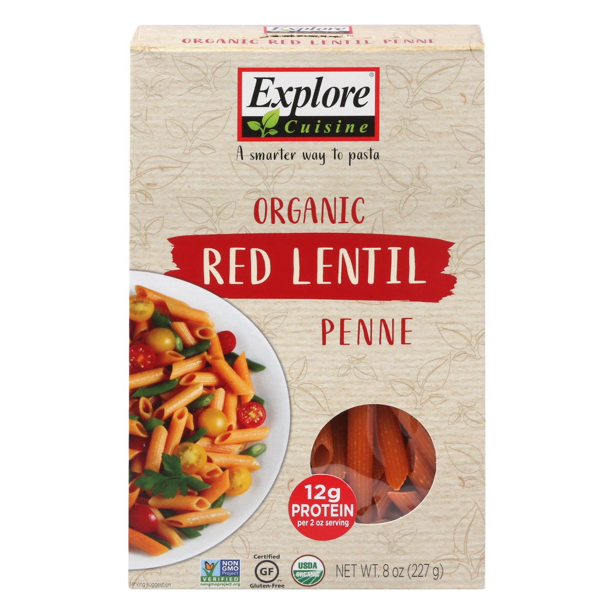 slide 1 of 9, Explore Cuisine Ezplore Cuisine Pasta Red Lentil Pen, 8 oz