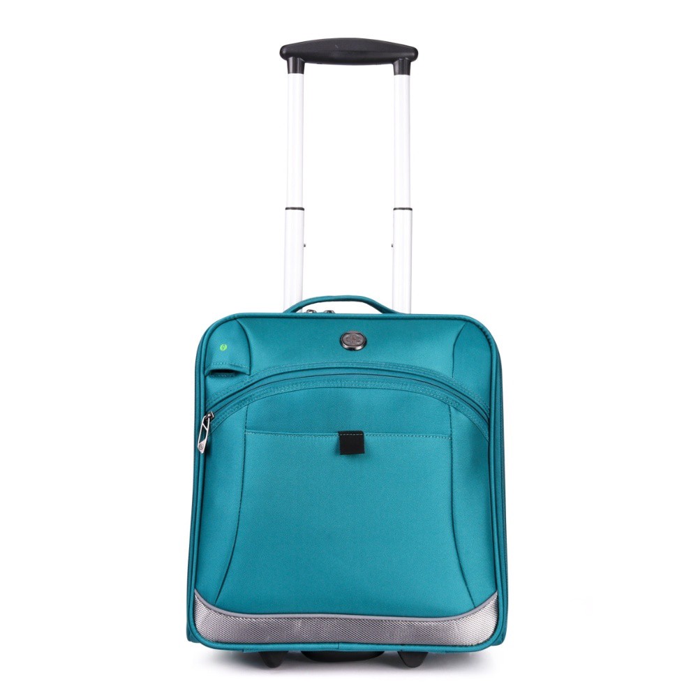 slide 1 of 1, Swissdigital Basel Luggage - Teal, 14 in