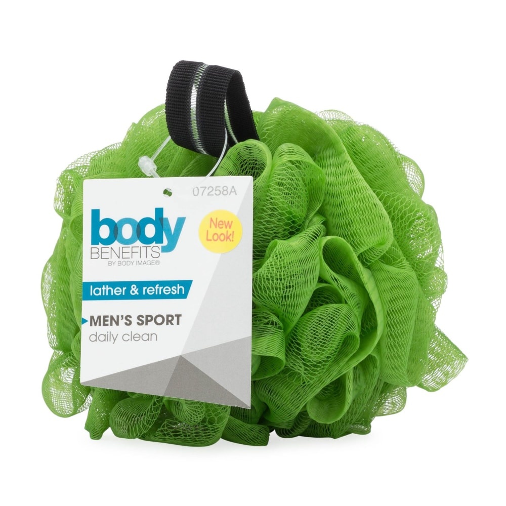 slide 1 of 1, Body Benefits Men's Sport Daily Clean Sponge, 1 ct