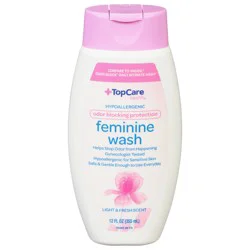 TopCare Health Hypoallergenic Light Fresh Scent Feminine Wash 12 fl oz