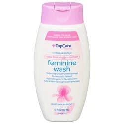TopCare Health Hypoallergenic Light Fresh Scent Feminine Wash 12 fl oz