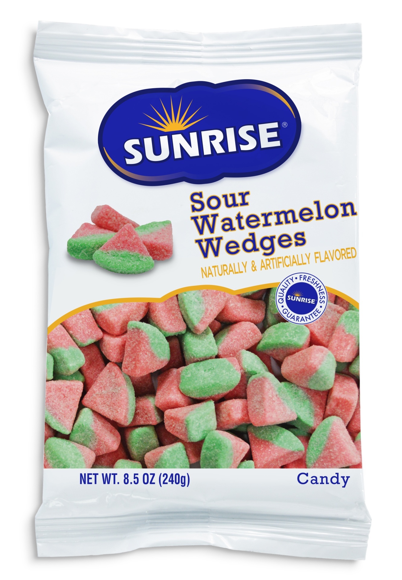 slide 1 of 1, Sunrise Sour Watermelon Wedges, 8.5 oz