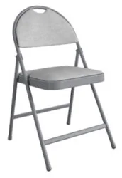 Dorel XL Fabric Smartfold Chairs - Gray