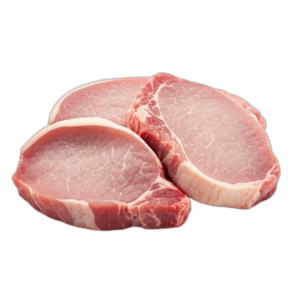 slide 1 of 1, Stop & Shop Boneless Thin Cut Center Cut Pork Loin Chops - 5-7 ct Fresh, per lb