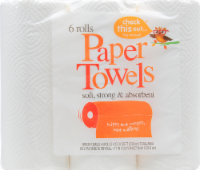 slide 1 of 1, Check This Out... Paper Towels, 6 ct