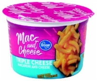 slide 1 of 1, Kroger Microwaveable Triple Cheese Macaroni & Cheese Bowl, 2.05 oz