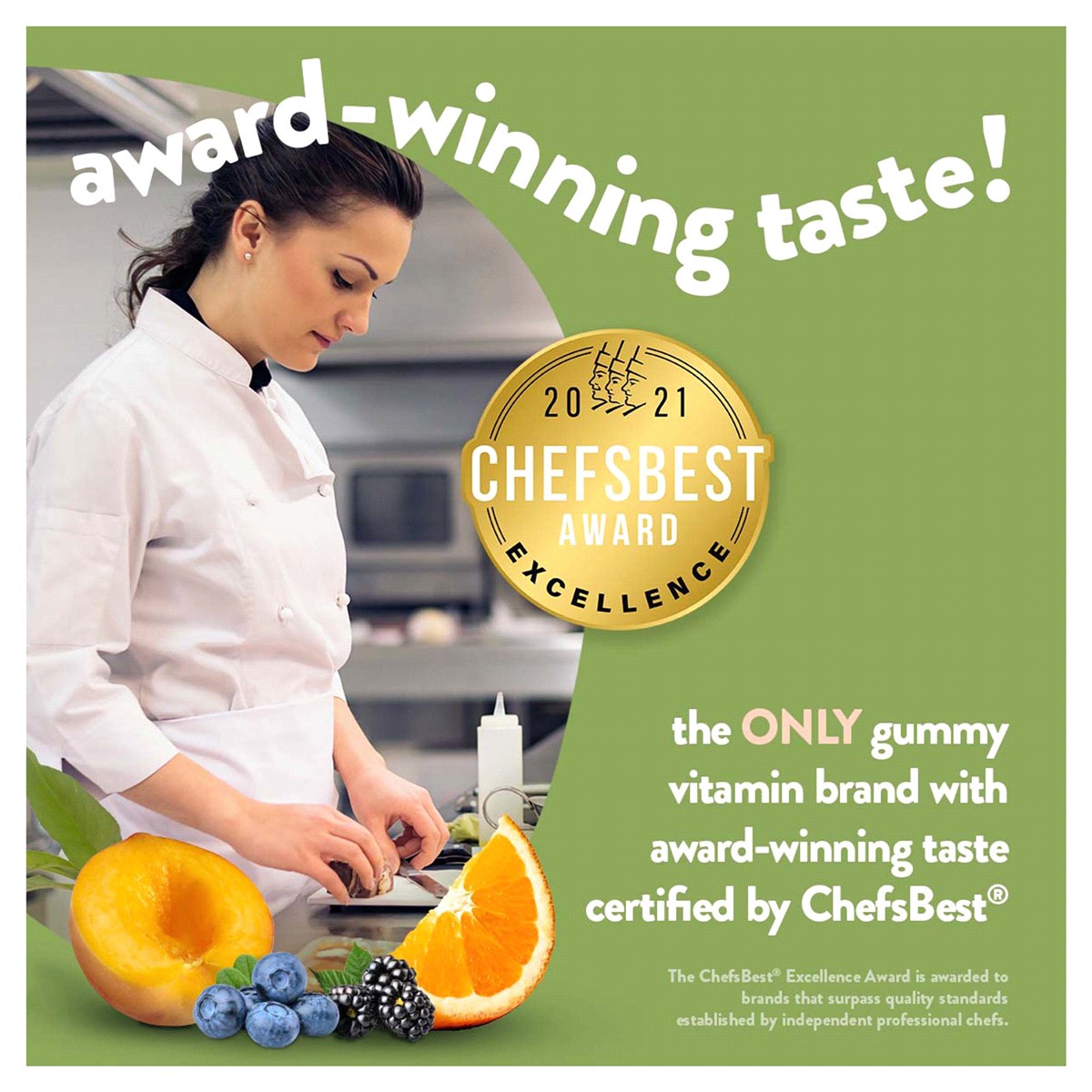 slide 4 of 5, vitafusion Omega-3 Gummy Vitamins, Heart Health Vitamins(1), Berry Lemonade Flavor, 120 Count, 120 ct