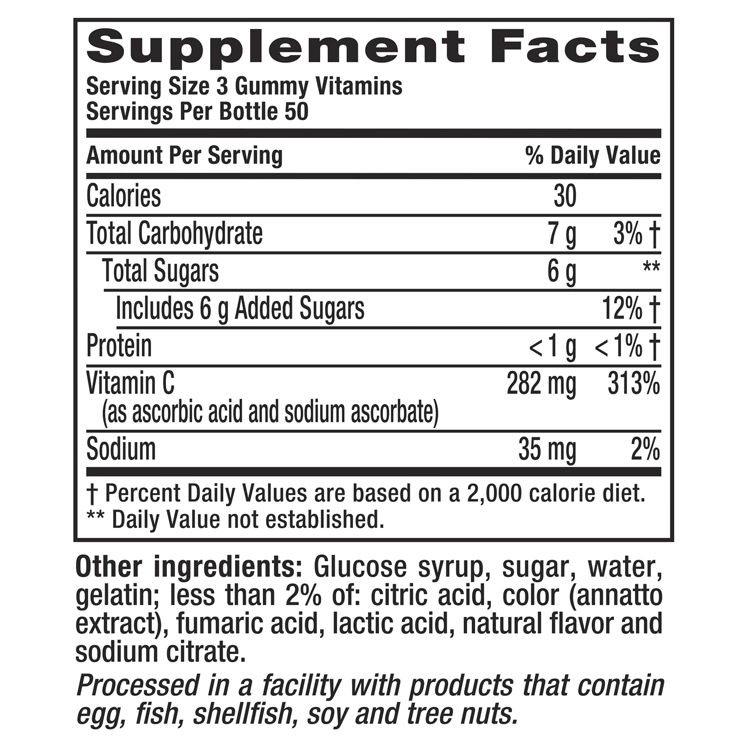 slide 3 of 4, vitafusion Power C Gummy Immune Support* with Vitamin C, Delicious Orange Flavor, 150ct (50 Day Supply), 150 ct