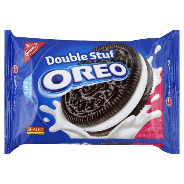 slide 1 of 1, Oreo Double Stuff, 15.35 oz