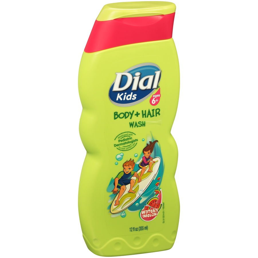 slide 5 of 7, Dial Kids Body Wash Watery Melon, 12 fl oz