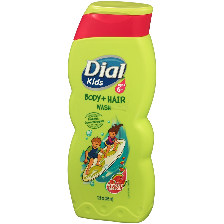 slide 6 of 7, Dial Kids Body Wash Watery Melon, 12 fl oz