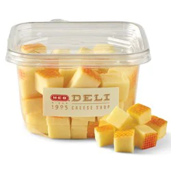 H-E-B Deli Muenster Cheese Cubes