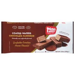 Man Chocolate Flavored Coated Wafers - 8.8 oz
