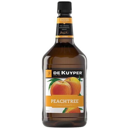 slide 1 of 1, Dekuyper Peachtree Peach Schnapps, 1.75 liter