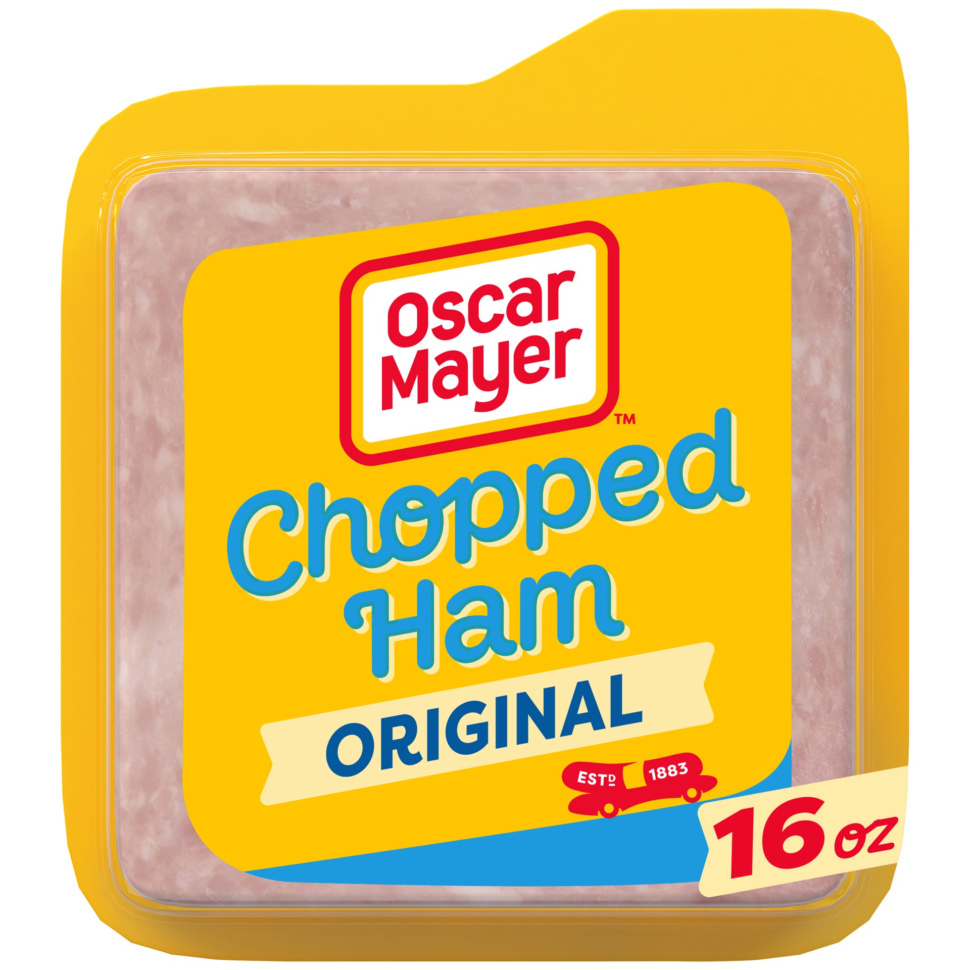 slide 1 of 5, Oscar Mayer Chopped Ham & Water product Deli Lunch Meat, 16 oz Package, 16 oz