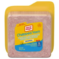 Oscar Mayer Chopped Ham & Water product Deli Lunch Meat, 16 oz Package