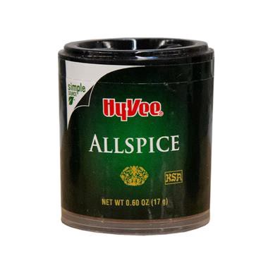 slide 1 of 1, Hy-Vee Allspice, 0.6 oz