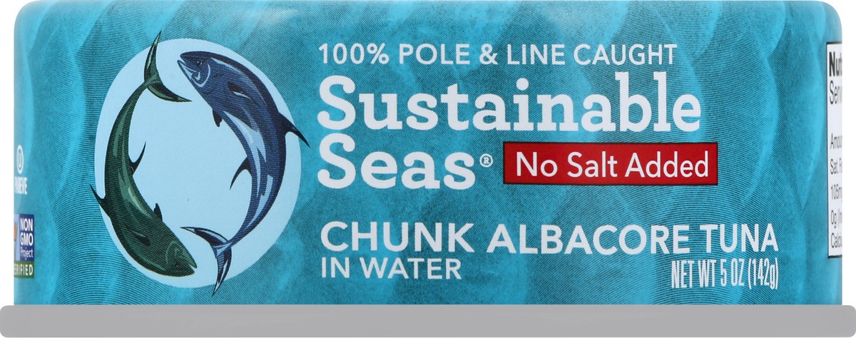 slide 4 of 7, Sustainable Seas Albacore Tuna 5 oz, 