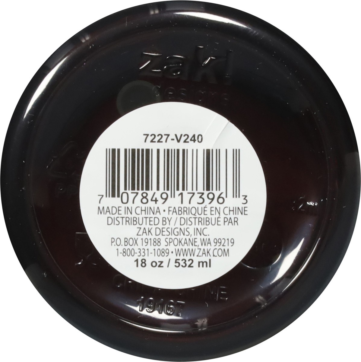 slide 2 of 11, Zak! Designs 18 Ounce Leak-Proof Bottle 1 ea, 1 ct