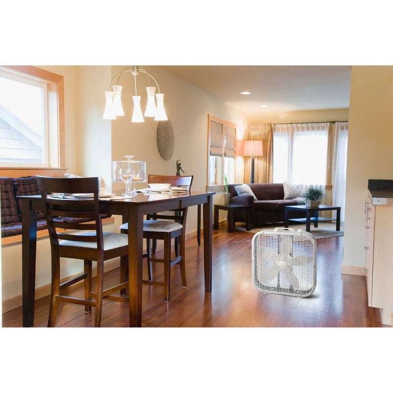 slide 2 of 4, Lasko Air Conditioning Box Fan 1 ea, 1 ct